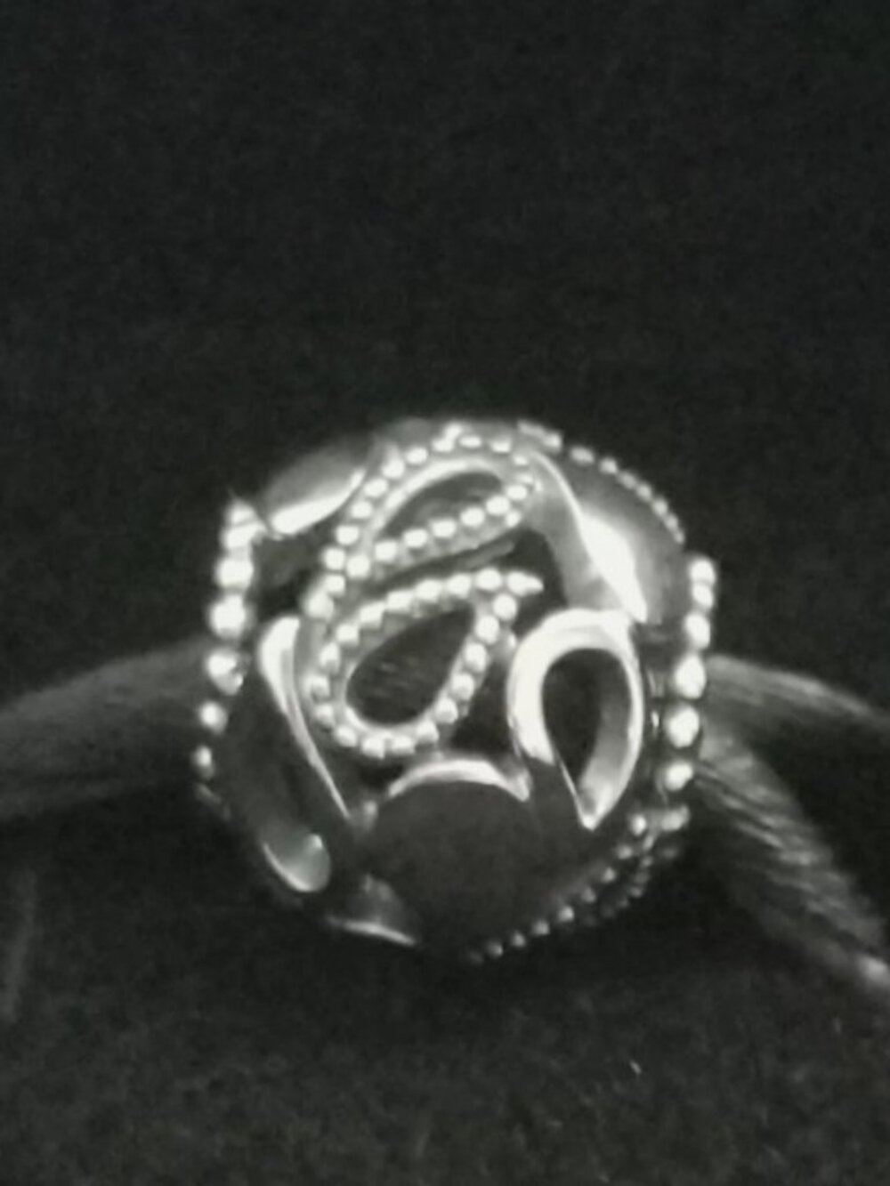 Auth PANDORA Sterling Silver *RETIRED* Country Edition PANDORA TEARDROP 796460